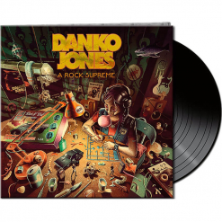DANKO JONES - A Rock Supreme / BLACK LP Gatefold