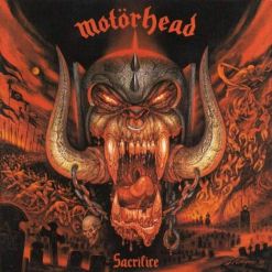 Motörhead album cover Sacrifice