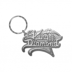 king diamond logo key ring