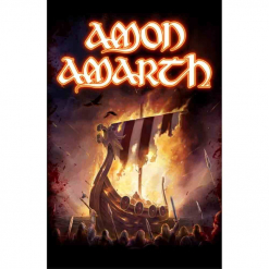 amon amarth 1000 burning arrows flag