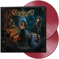 elvenking - reader of the runes - divination - clear red 2-lp