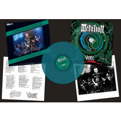 METALIAN - Vortex / TRANSPARENT SEABLUE LP 