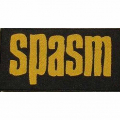 spasm yellow logo patch