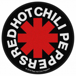 red hot chili peppers asterisk patch