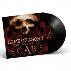 57599 life of agony the sound of scars black lp crossover groove metal