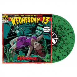 57791-1 wednesday 13 necrophaze green black splatter lp punk 