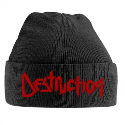 destruction logo beanie