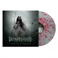 decapitated - carnival is forever - clear white red splatter lp  napalm records