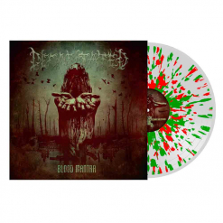 decapitated - blood mantra - clear green red splatter lp  napalm records