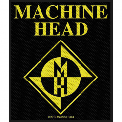 machine head diamond logo patch