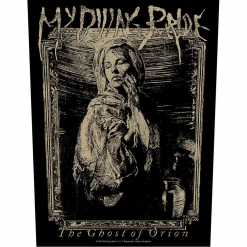 my dying bride the ghost of orion woodcut backpatch