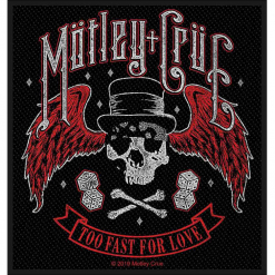 motley crue too fast for love patch