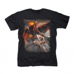 Demons & Wizards Diabolic t-shirt front