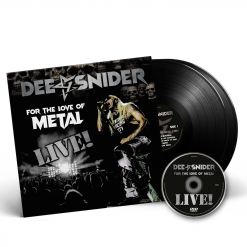 dee snider for the love of metal live black 2 vinyl dvd 