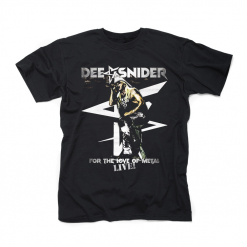 dee snider for the love of metal live t shirt 