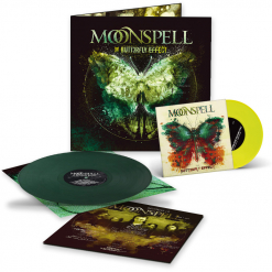 moonspell the butterfly effect 7" Single dark green vinyl