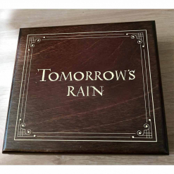 tomorrows rain hollow wooden box