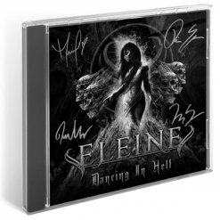 eleine dancing in hell black white cover signed cd