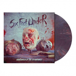 Six Feet Under Nightmares of the Decomposed DARK VIOLE(N)T Marbled Vinyl
