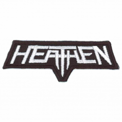 heathen logo cut out patch