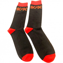 acdc classic logo socks