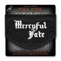 mercyful fate logo face mask