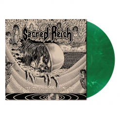 sacred reich awakening green marbled vinyl