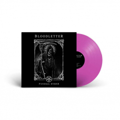 bloodletter funeral hymns neon purple vinyl