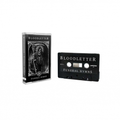 bloodletter funeral hymns neon cassette tape