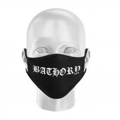 bathory logo face mask