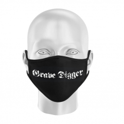 grave digger logo face mask