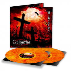 Golgotha - YELLOW RED Marbled 2- Vinyl