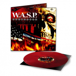 WASP Dominator black red marbled vinyl 