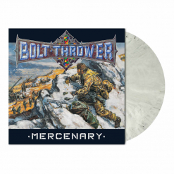 bolt thrower mercenary snow slush white marbled vinyl
