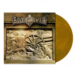 bolt thrower those once loyal yellow ochre marbled vinyl