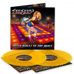 Disco Balls to the Wall - TRANSPARENT ORANGE 2- Vinyl