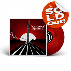 Not the End of the Road - ROT SCHWARZ marmoriertes Vinyl