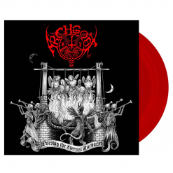 Worship The Eternal Darkness - RED Vinyl