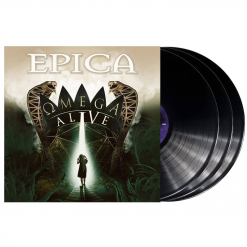 Omega Alive - BLACK 3-Vinyl