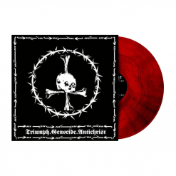 Triumph.Genocide.Antichrist. - ROT SCHWARZ Marmoriertes Vinyl
