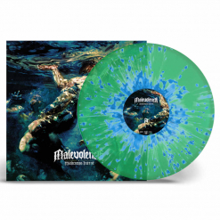 Malicious Intent - GREEN SKY BLUE Splatter Vinyl