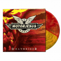 Deathrider - YELLOW RED ORANGE BLACK Smoke Vinyl