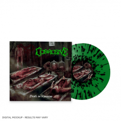 Death As A Progress - GREEN BLACK Splatter Vinyl