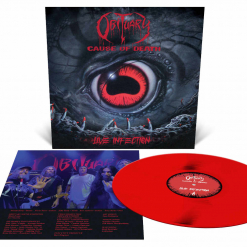 Cause Of Death - Live Infection - ROTES Vinyl
