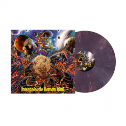 Intergalactic Demon King - ROT BLAU WEIß Marmoriertes Vinyl