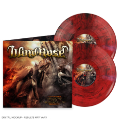Shadows over Lothadruin TRANSPARENT RED BLACK Marbled 2- Vinyl 