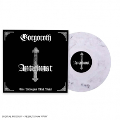 Antichrist WEISS SCHWARZ marmoriertes Vinyl