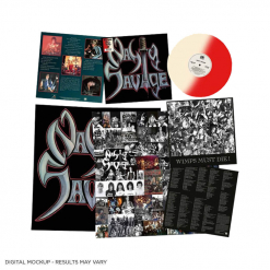 Nasty Savage - BONE COLOURED RED Bi-Coloured Vinyl