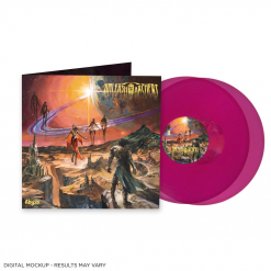 unleash the archers abyss red yellow swirl 2 vinyl