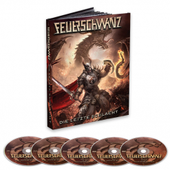 Feuerschwanz - Die letzte Schlacht - Mediabook CD + 2 DVD + 2 BluRay